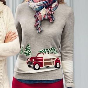 talbots holiday sweaters